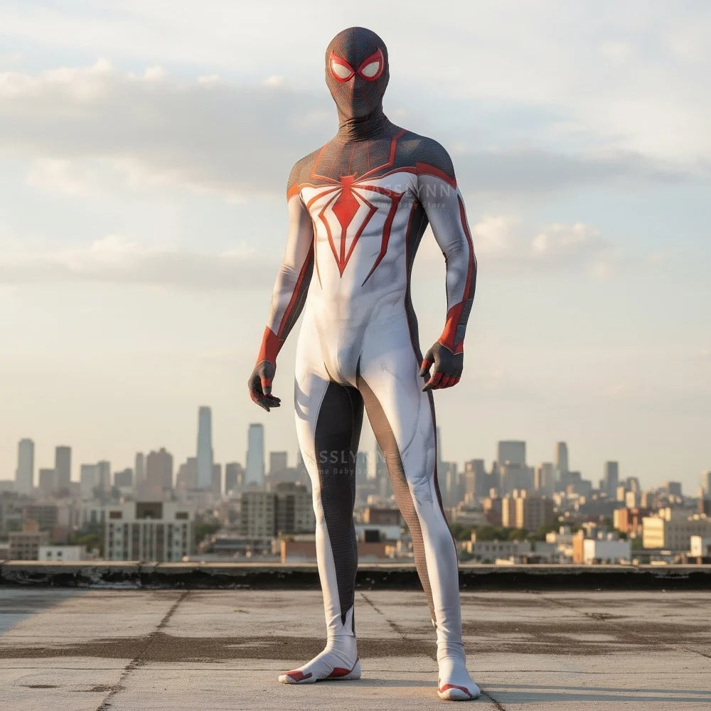 Miles Morales Track Suit Costume
