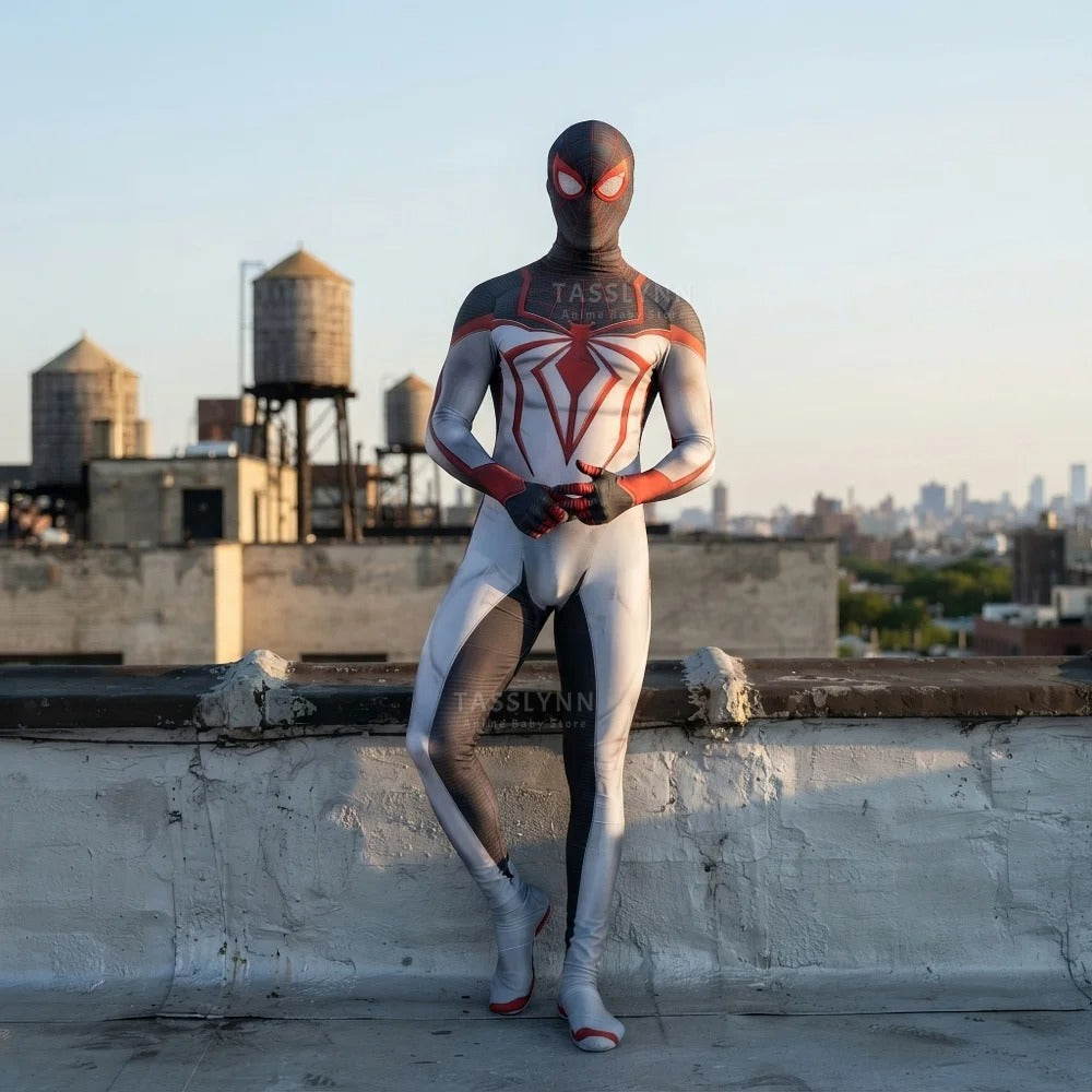 Miles Morales Track Suit Costume